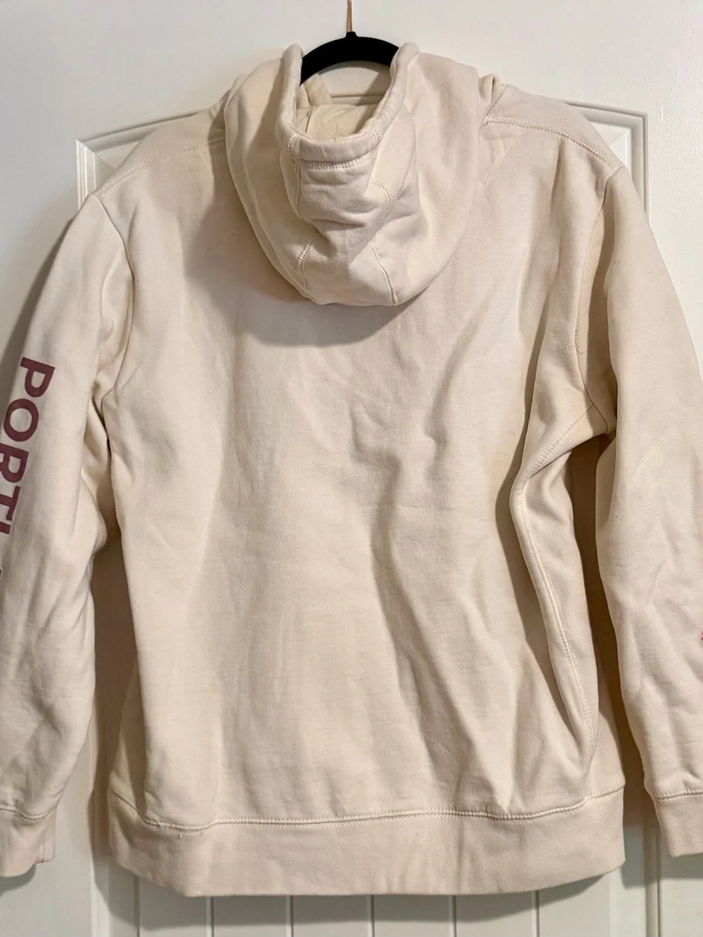 Portland Gear Cream Hoodie - Cherry Blossom Collection